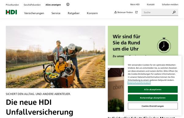 Vorschau von www.hdi-leben.de, HDI Lebensversicherung AG