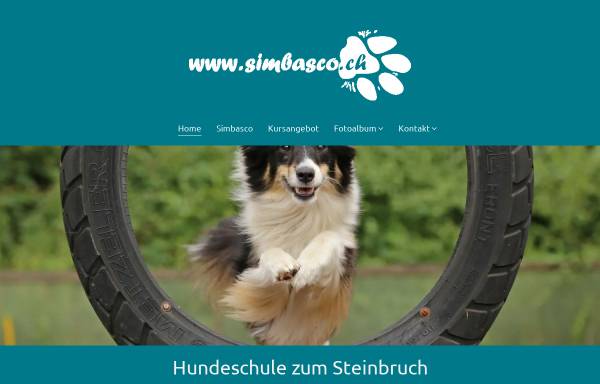 Vorschau von www.simbasco.ch, Hundeschule zum Steinbruch