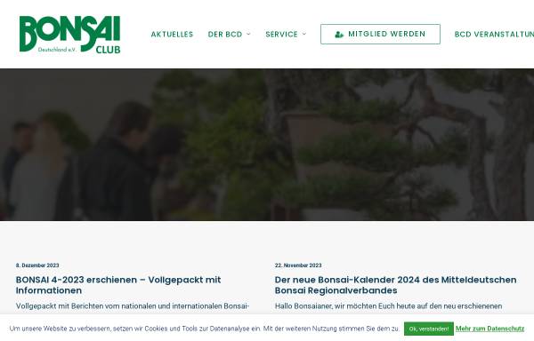 Vorschau von bonsai-club-deutschland.com, Bonsai-Club Deutschland e. V.