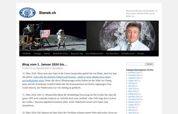 Vorschau von www.stanek.ch, Astrosoftware Dr. B.L. Stanek