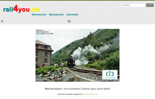 Vorschau von www.rail4you.ch, Technisches Büro Iten