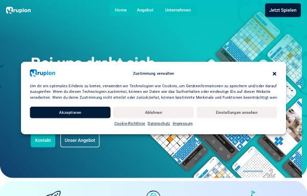 Vorschau von www.krupion.de, Der Rätsel-Service im Netz