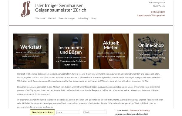 Vorschau von isler-irniger.ch, Isler und Irniger