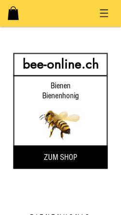 Vorschau der mobilen Webseite www.bee-online.ch, Bee-online.ch