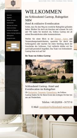 Vorschau der mobilen Webseite www.schloss-gartrop.de, Schloss Gartrop