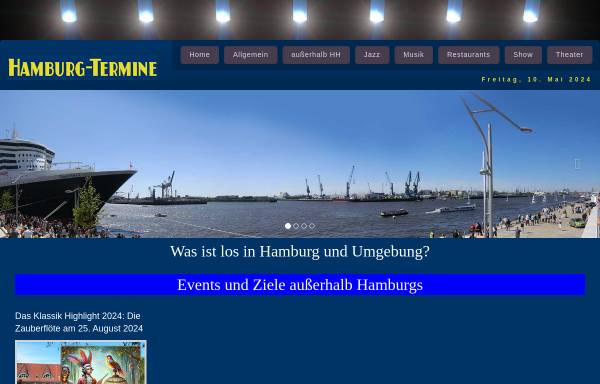 Vorschau von www.hamburg-termine.de, Hamburg-Termine