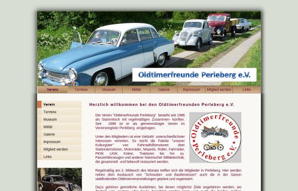 Vorschau von www.oldtimerfreunde-perleberg.de, Oldtimerfreunde Perleberg e.V.