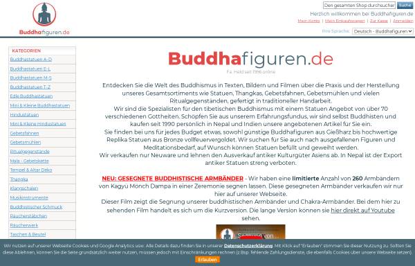 Vorschau von www.buddhafiguren.de, Buddhafiguren, Firma Billy Held