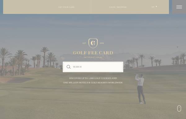 Vorschau von www.golfcard.de, Golf Card
