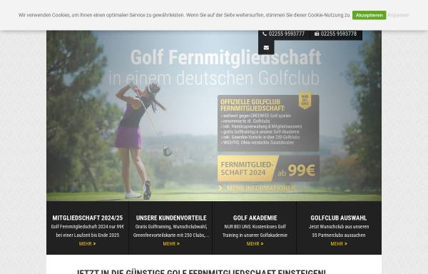 Vorschau von golf-web-marketing.de, Golf Web Marketing