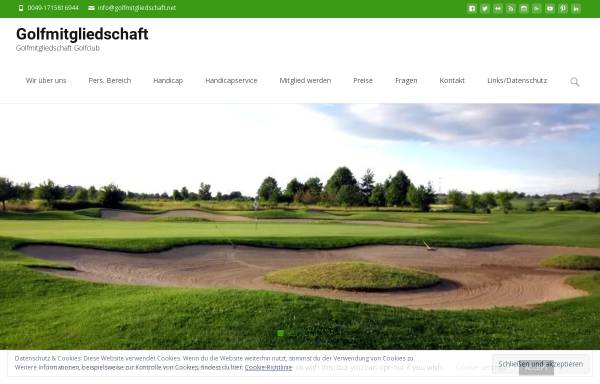 Vorschau von www.golfmitgliedschaft.net, Golfmitgliedschaft
