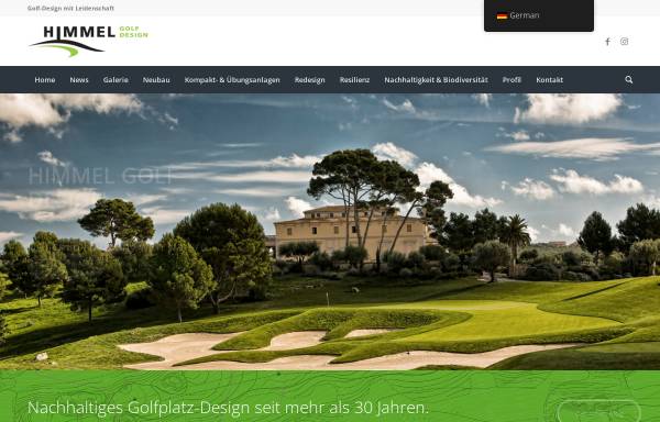 Vorschau von www.golfhimmel.de, Thomas Himmel, Golfplatzarchitektur