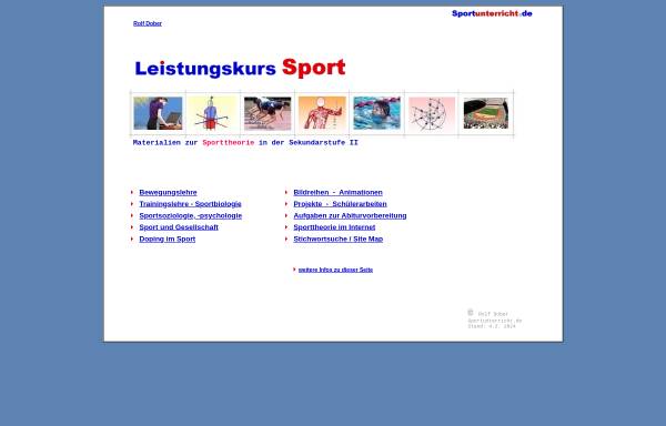Vorschau von www.sportunterricht.de, Leistungskurs Sport