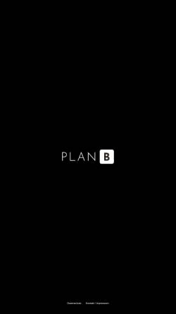 Vorschau der mobilen Webseite www.plan-b.de, plan B Internetagentur