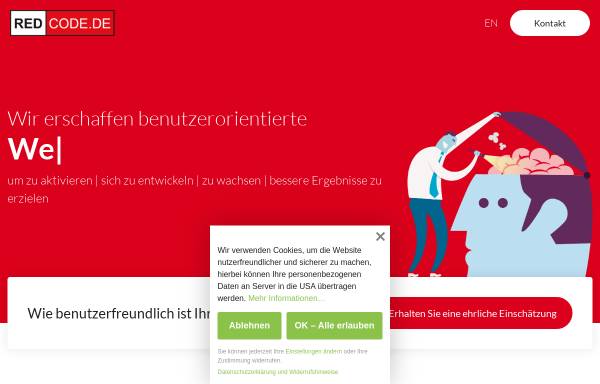 Vorschau von www.redcode.de, Redcode.de