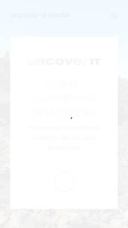 Vorschau der mobilen Webseite www.uncover-it.de, Uncover-it
