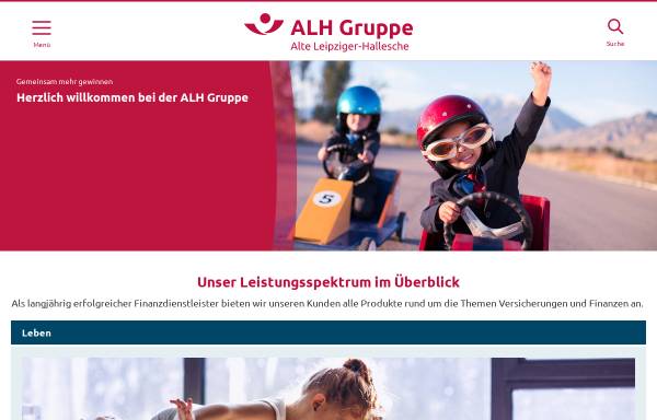 Vorschau von www.al-h.de, Hallesche-Nationale Krankenversicherung VVaG