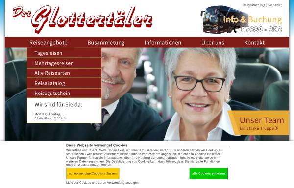 Vorschau von www.der-glottertaeler.de, Omnibus GmbH & Co. KG