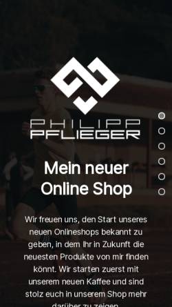 Vorschau der mobilen Webseite www.philipp-pflieger.de, Pflieger, Philipp
