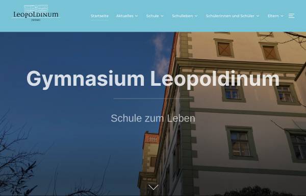 Vorschau von www.leopoldinum-passau.de, Gymnasium Leopoldinum