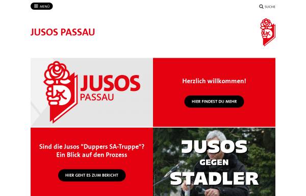 Vorschau von jusos-passau.de, Jusos Passau