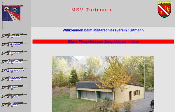 Vorschau von www.msv-turtmann.ch, Militärschiessverein Turtmann