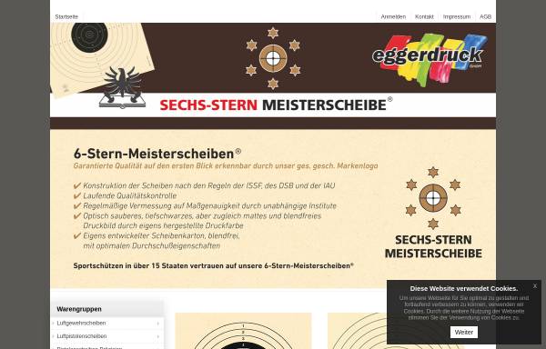 Vorschau von www.6stern-meisterscheiben.com, Eggerdruck GmbH
