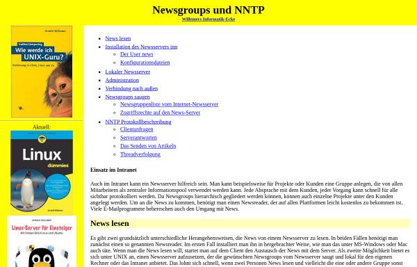 Vorschau von www.willemer.de, Network News Protocol, NNTP