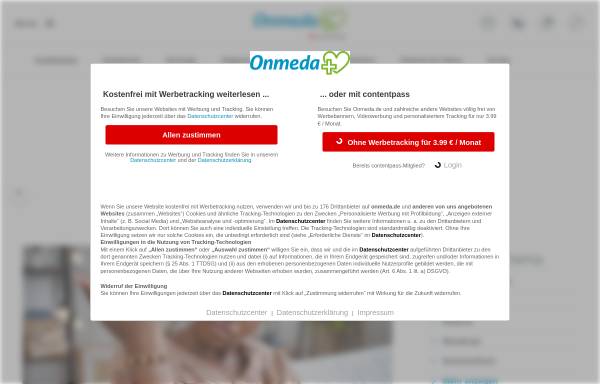 Vorschau von www.onmeda.de, Onmeda: Hautkrankheiten