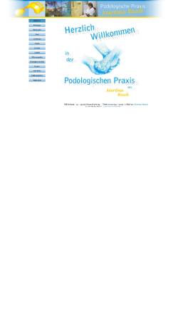 Vorschau der mobilen Webseite www.podologie-busch-kettwig.de, Martina Busch, Podologie-Praxis