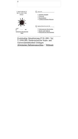 Vorschau der mobilen Webseite webdoc.sub.gwdg.de, Gärtnerisch - Botanischer Brief