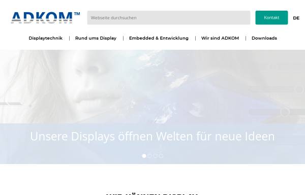 Vorschau von www.adkom.de, ADKOM Elektronik GmbH