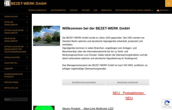 Bezet-Werk Hermann Buchholz GmbH