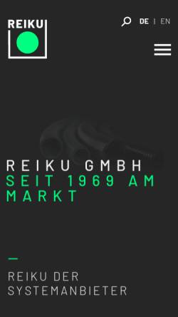 Vorschau der mobilen Webseite www.reiku.de, Reiku GmbH