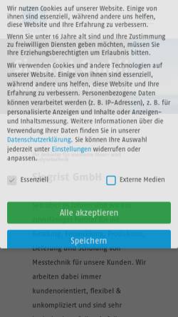 Vorschau der mobilen Webseite siegrist.de, Leopold Siegrist, GmbH