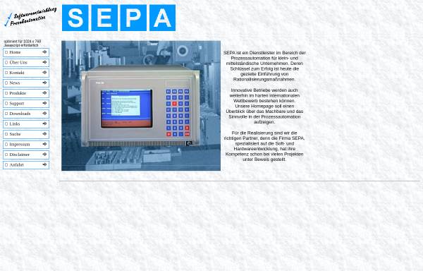 Vorschau von www.sepa-computer.de, SEPA Computersysteme GmbH