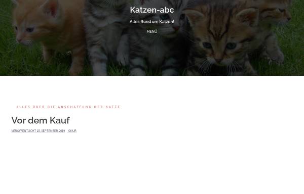 Vorschau von www.katzen-abc.de, Katzen-ABC