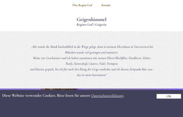 Vorschau von www.geigenhimmel.de, Vom Geigenhimmel