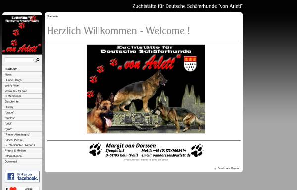 Vorschau von www.arlett.de, Von Arlett