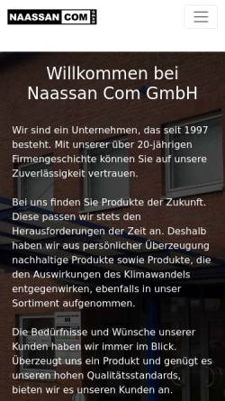 Vorschau der mobilen Webseite www.digi-akku.de, NaassanCom GmbH