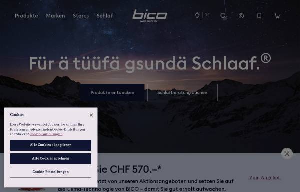 Vorschau von bico.ch, Bico AG