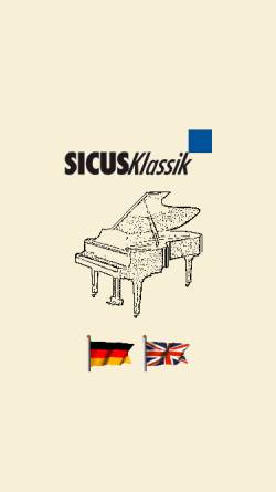 Vorschau der mobilen Webseite www.sicus.de, Sicus Klassik