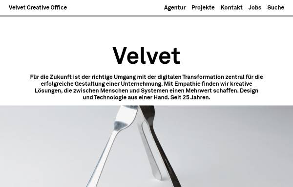 Vorschau von www.velvet.ch, Velvet Creative Office GmbH