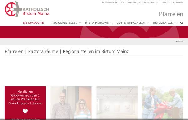 Vorschau von www.bistummainz.de, Katholische Jugend Hechtsheim