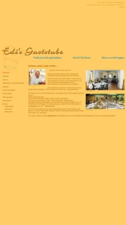 Vorschau der mobilen Webseite www.edis-gaststube.de, Edi`s Gaststube