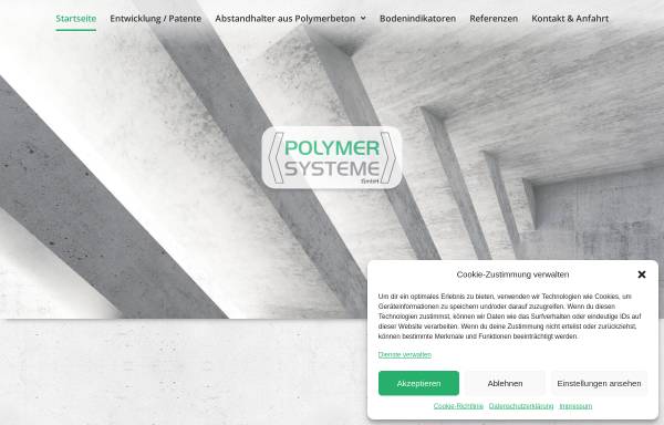 Vorschau von www.polymersysteme.de, Polymer-Systeme GmbH