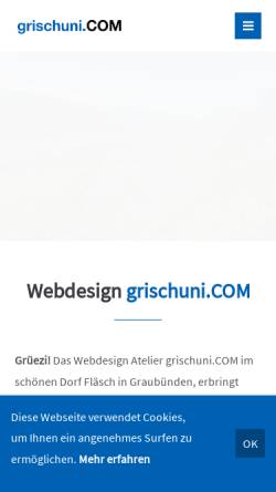 Vorschau der mobilen Webseite www.link-gr.ch, Community Graubünden