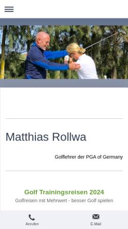 Vorschau der mobilen Webseite matthias-rollwa.de, Matthias Rollwa