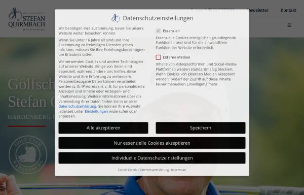 Vorschau von www.stefanquirmbach.de, Stefan Quirmbach Golfschule
