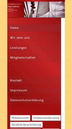 Vorschau der mobilen Webseite www.management-personal.de, Das M@nagement-Personal GbR